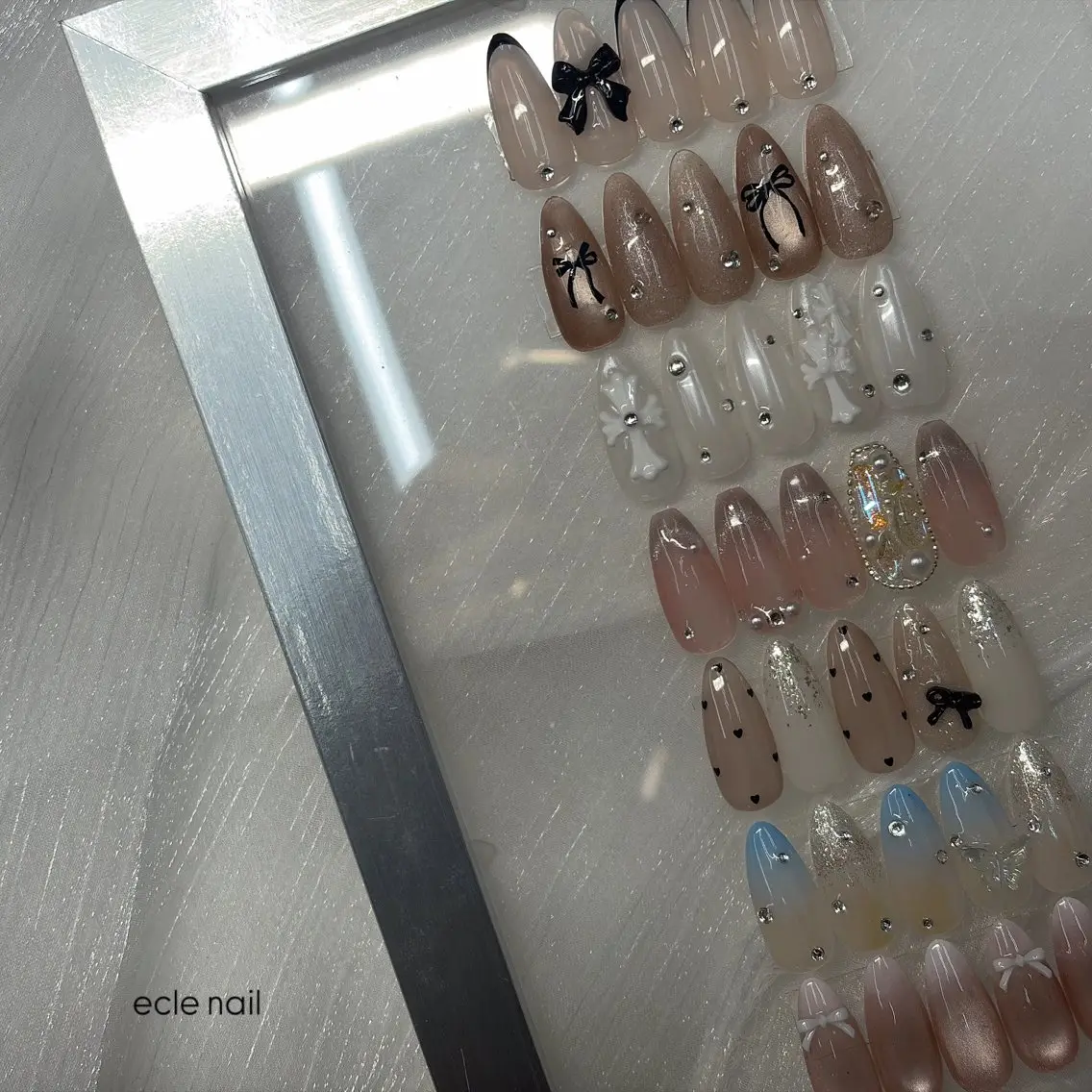 ネイル ハンドネイル écle nail&eyeのネイルデザイン