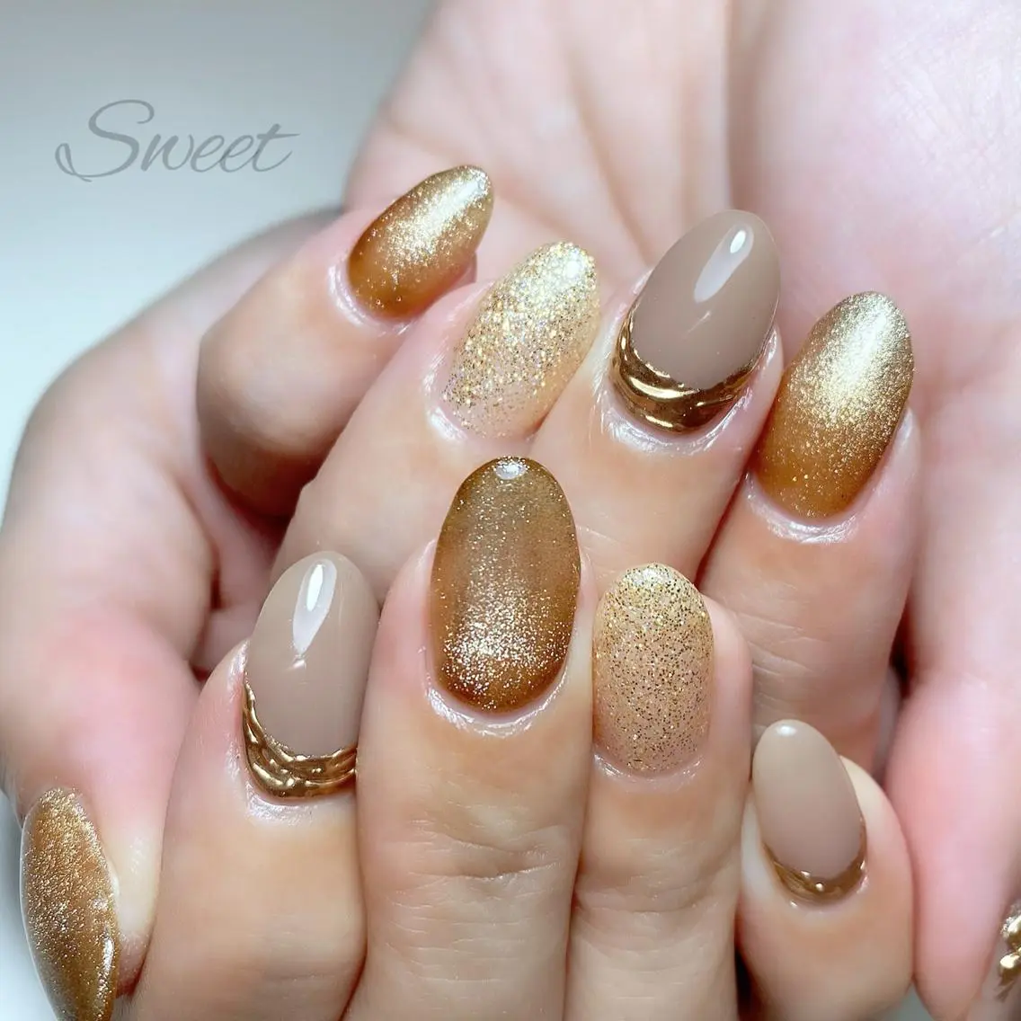ネイル ハンドネイル sweet 仲野陽子のネイルデザイン