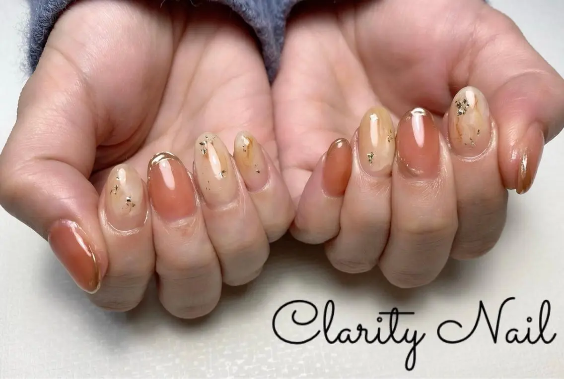 ネイル アートネイル 持ち込み ハンドネイル Clarity Nailのネイルデザイン
