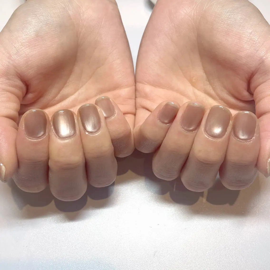 ネイル Rika🌼 シンプル•マグネットのネイルデザイン