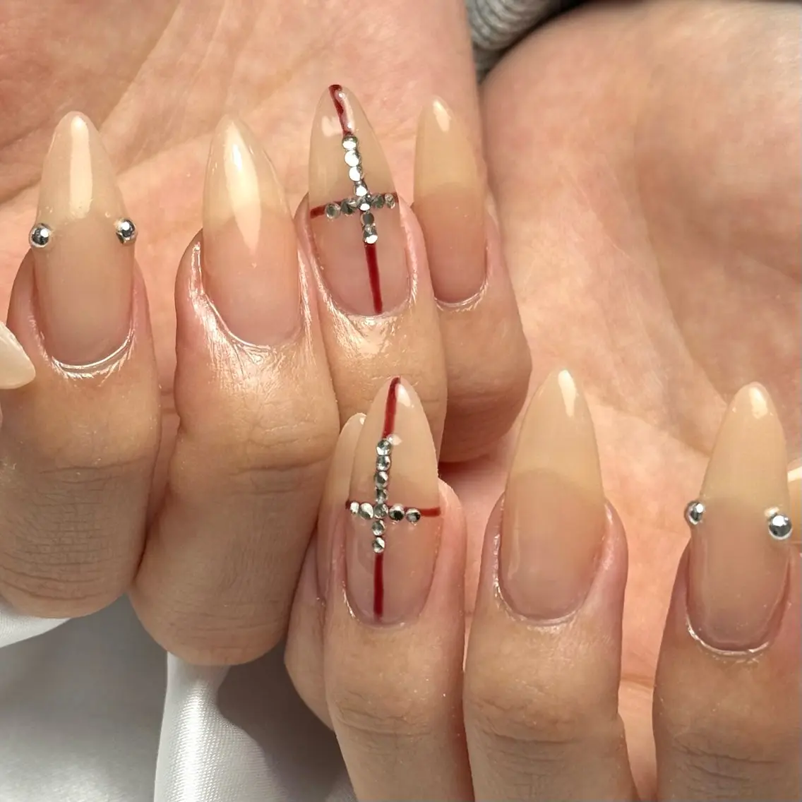 ネイル シンプルネイル Ray nail natsu🎀のネイルデザイン