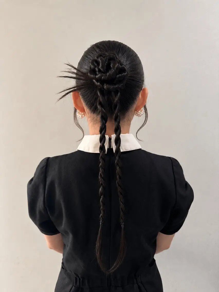 ヘアアレンジ ヘアセット 山下 未都のヘアスタイル
