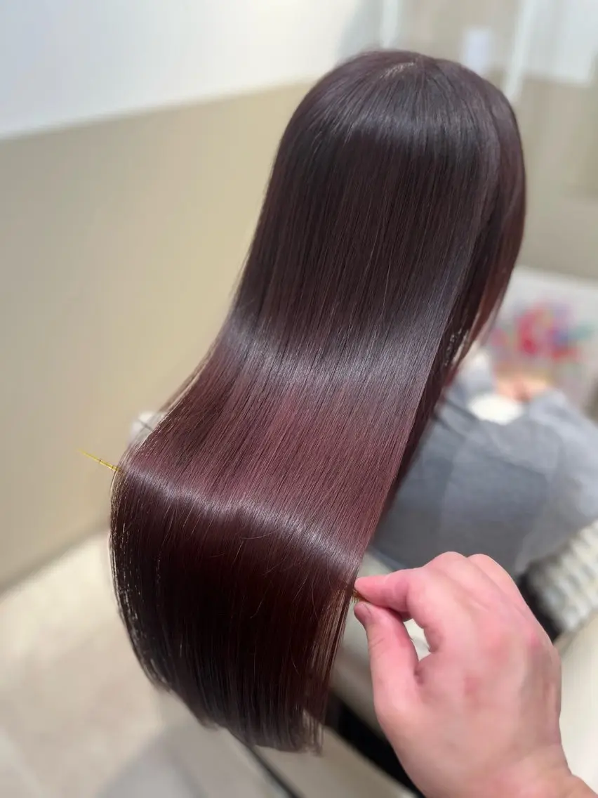 ロング カラー 縮毛矯正 神戸本格派髪質改善 /MITSUKIのヘアスタイル
