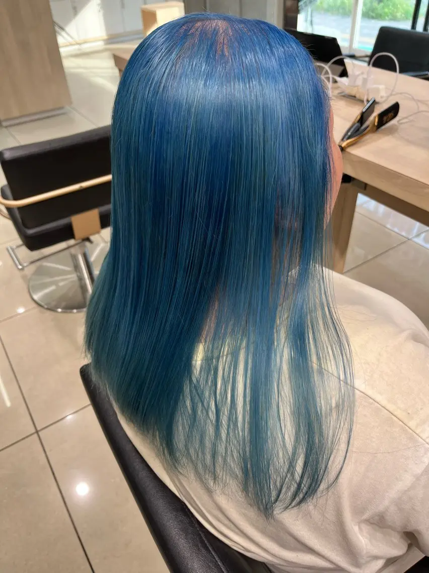 💜lady's限定🌟ブリーチダブルカラー+カット+ケアトリートメントロング料金込みの写真