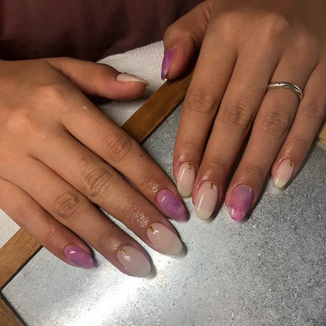 ネイル 大理石ネイル(マーブル) 口コミ5.0 Mizuki.aのネイルデザイン