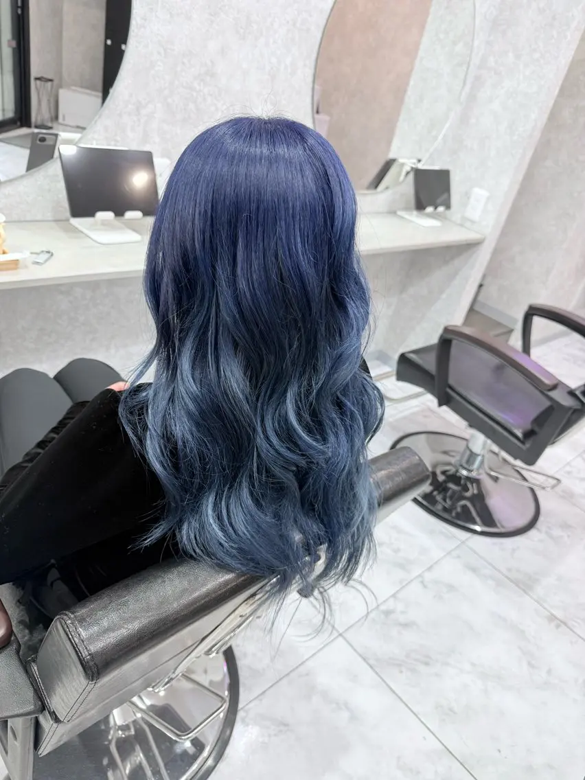 ロング カラー 🌺ハイトーン🌺 矢葺 なぎさ🌺🌺のヘアスタイル