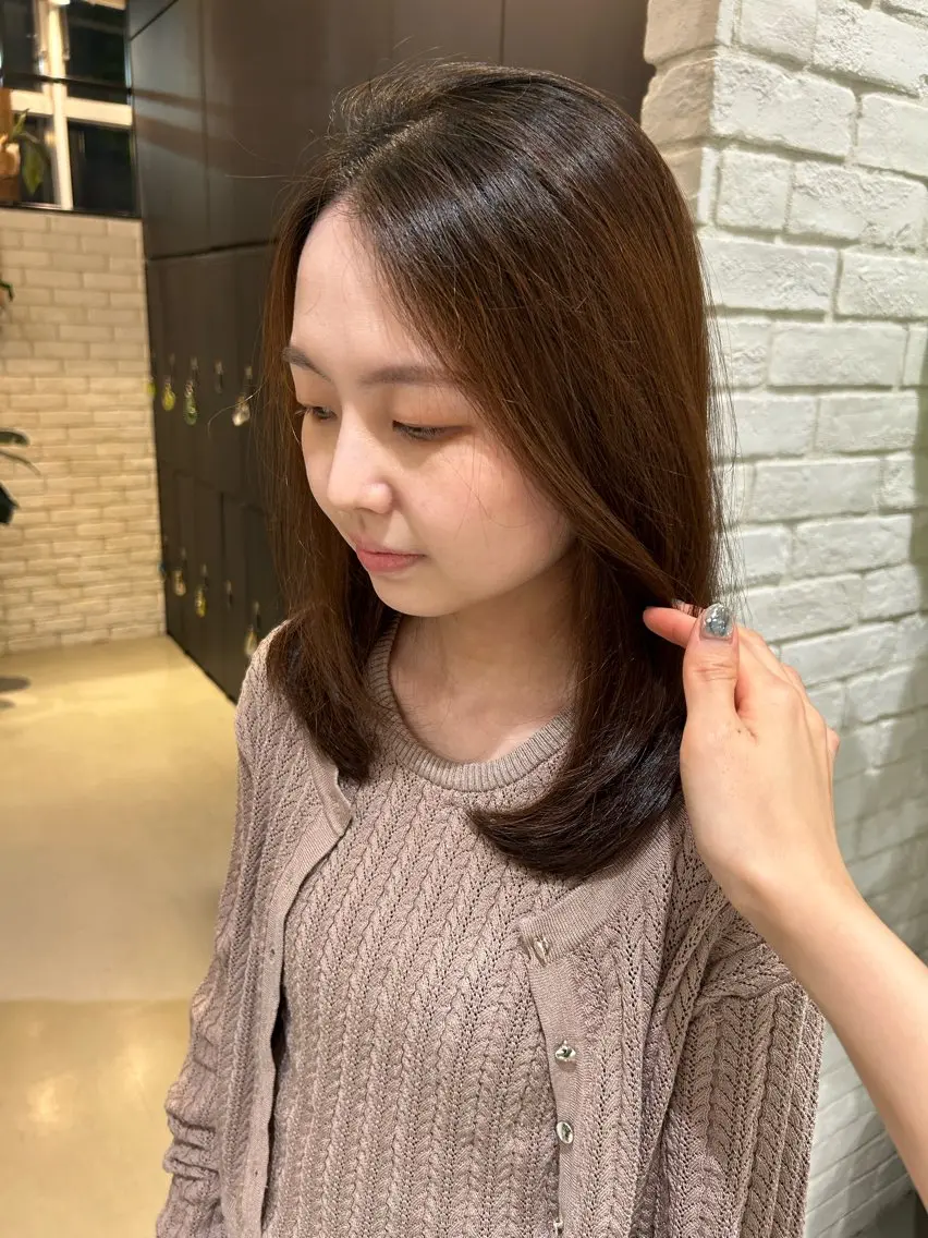 ロング カット ヘアカラー 🕊️柳谷 壽里🕊️のヘアスタイル