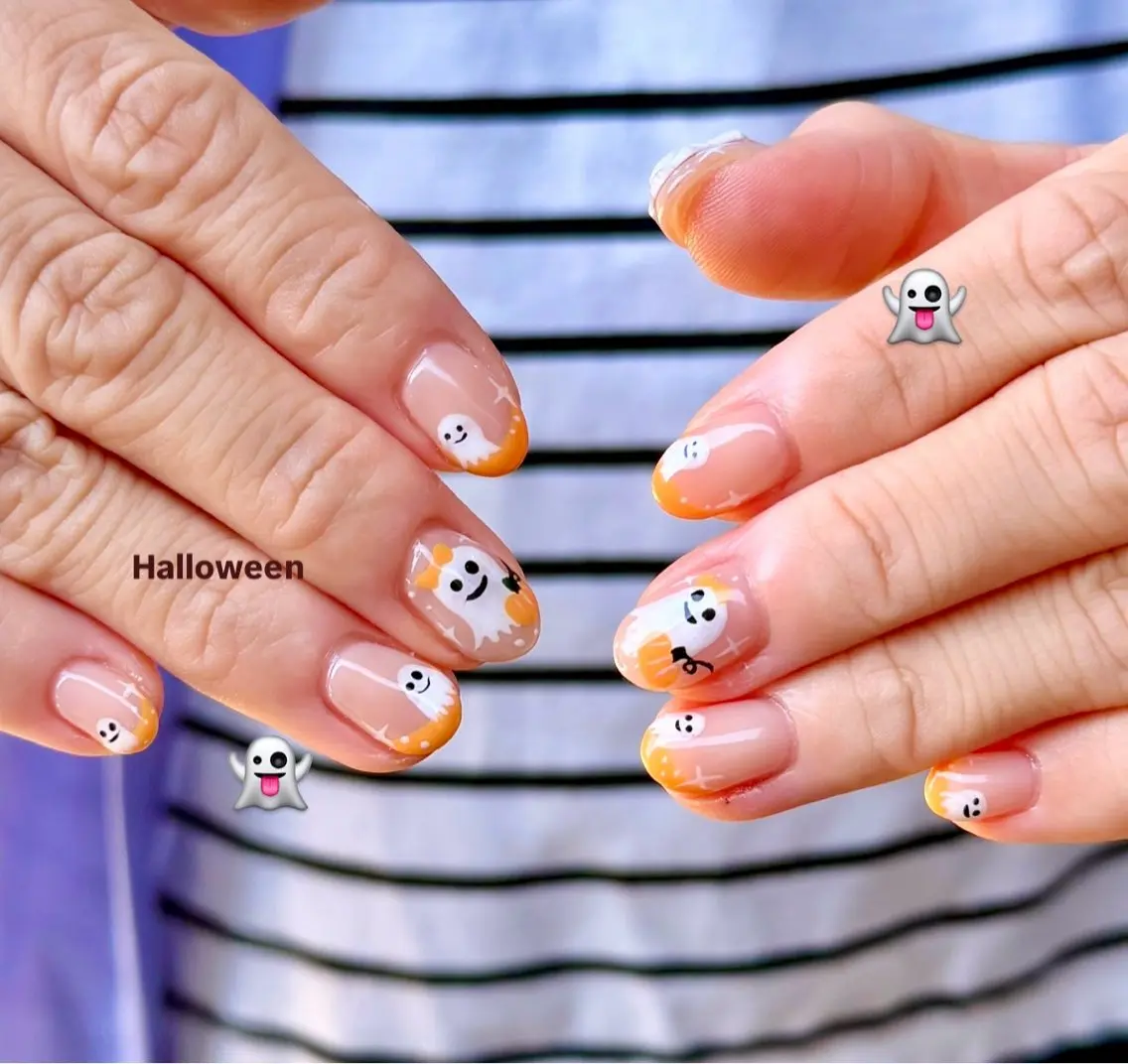 ネイル ハロウィン ハンドネイル HazeGrass NAILのネイルデザイン