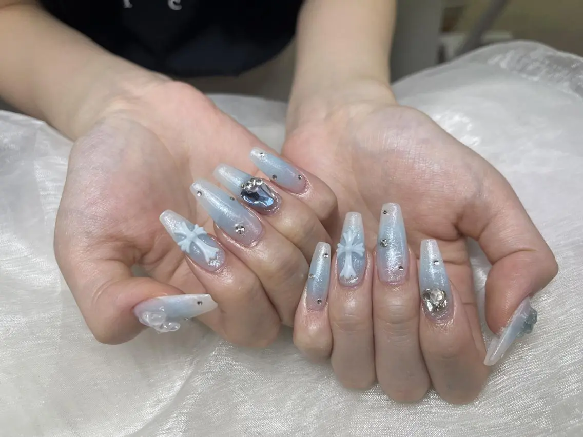 メンズ ネイル Bloom kabukiのネイルデザイン