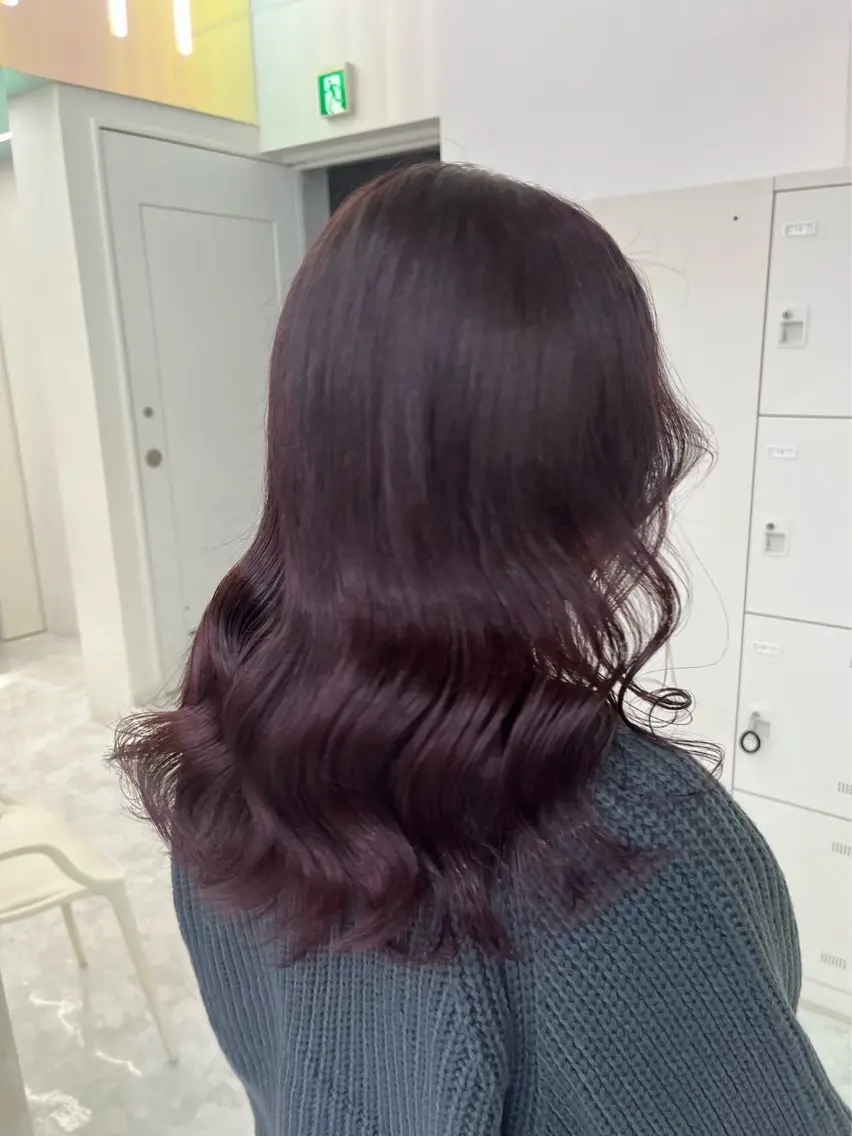 ロング カラー 表参道/透明感カラー /暗髪/ジュキヤのヘアスタイル