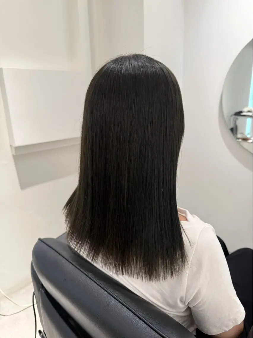 ロング 松本 來実のヘアスタイル