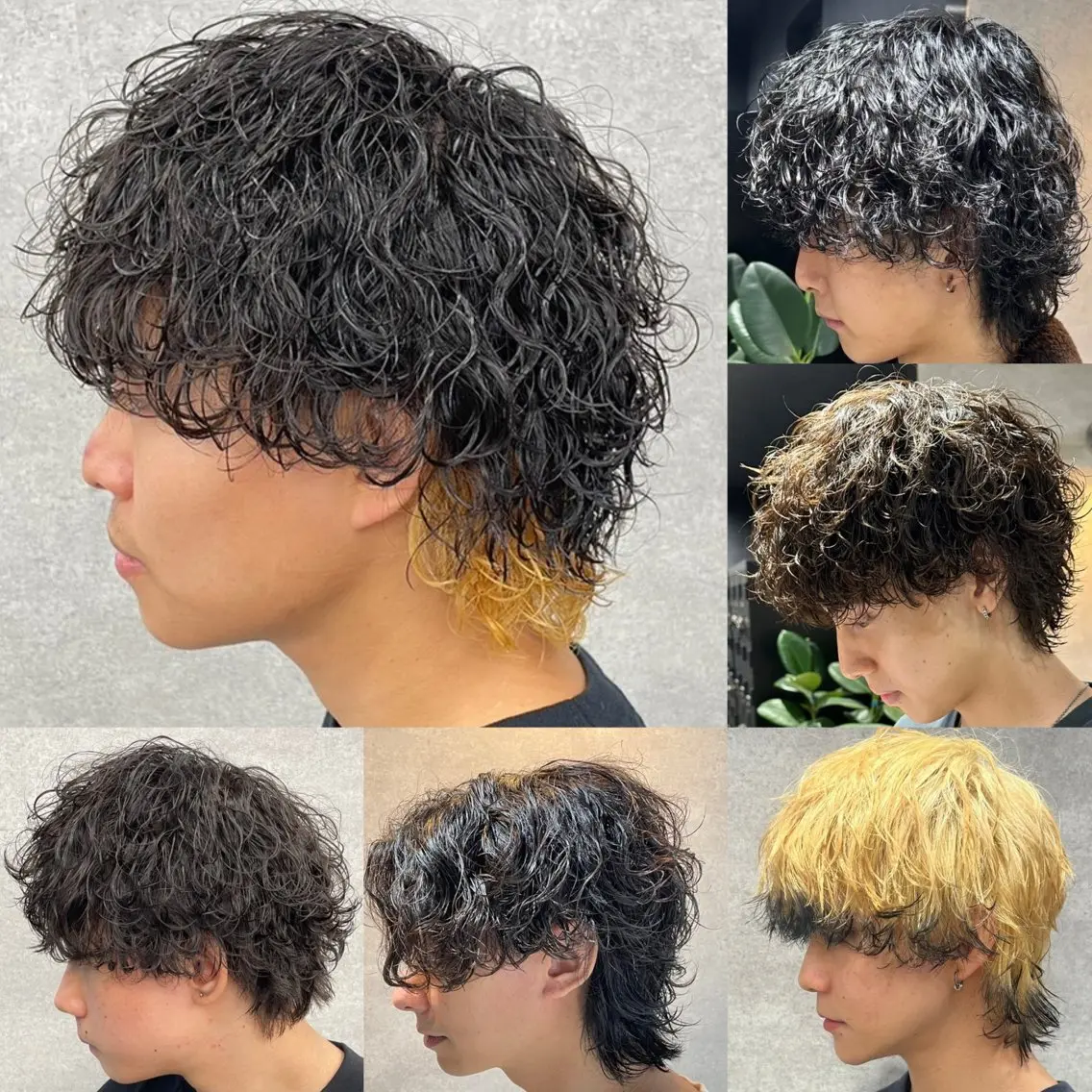 パーマ メンズ 渋谷サーフカール アメカジ美容師のヘアスタイル