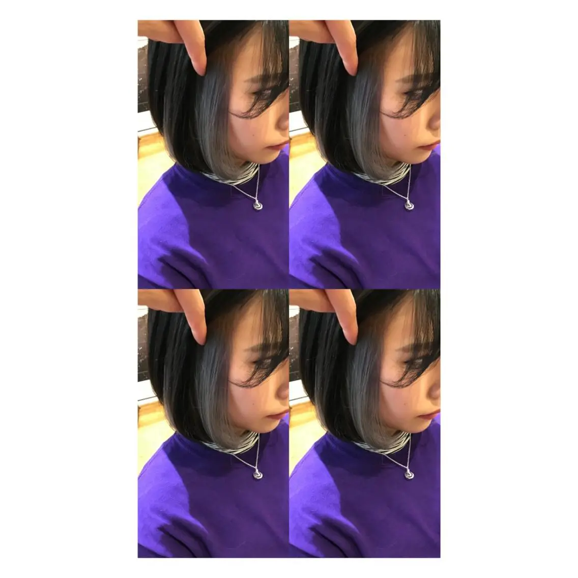 ショート カラー カット トリートメント 店長✨レイヤー✖️ 髪質改善✖️韓国ヘアのヘアスタイル