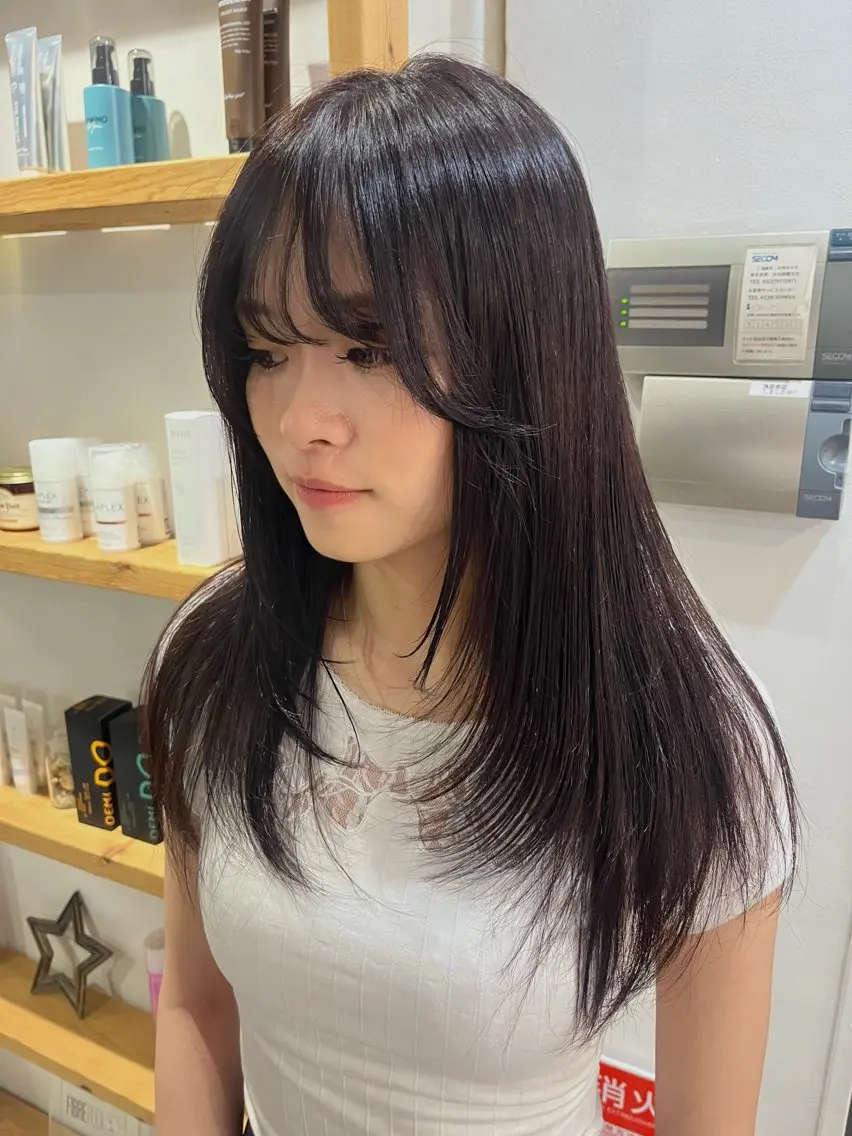 セミロング カラー ヘアカラー 🎀Yamasaki Yui🎀のヘアスタイル