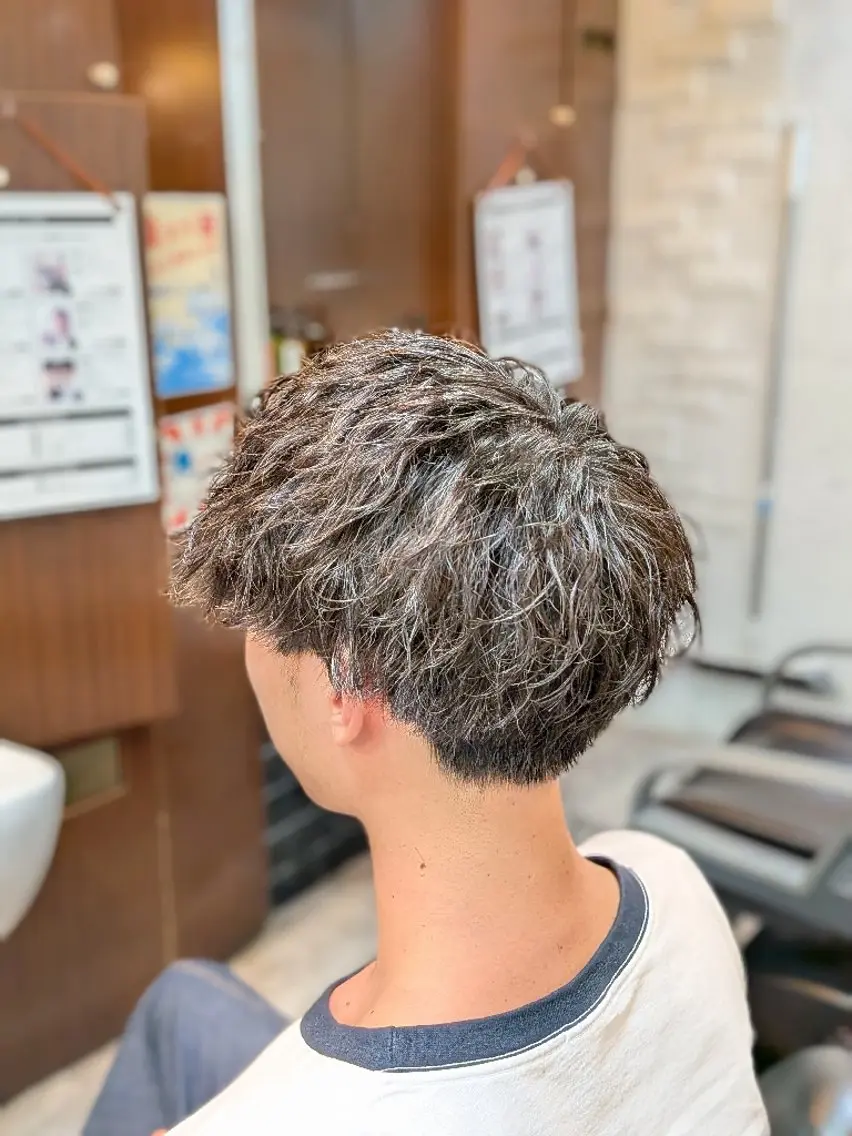 メンズ 星河 諒のヘアスタイル