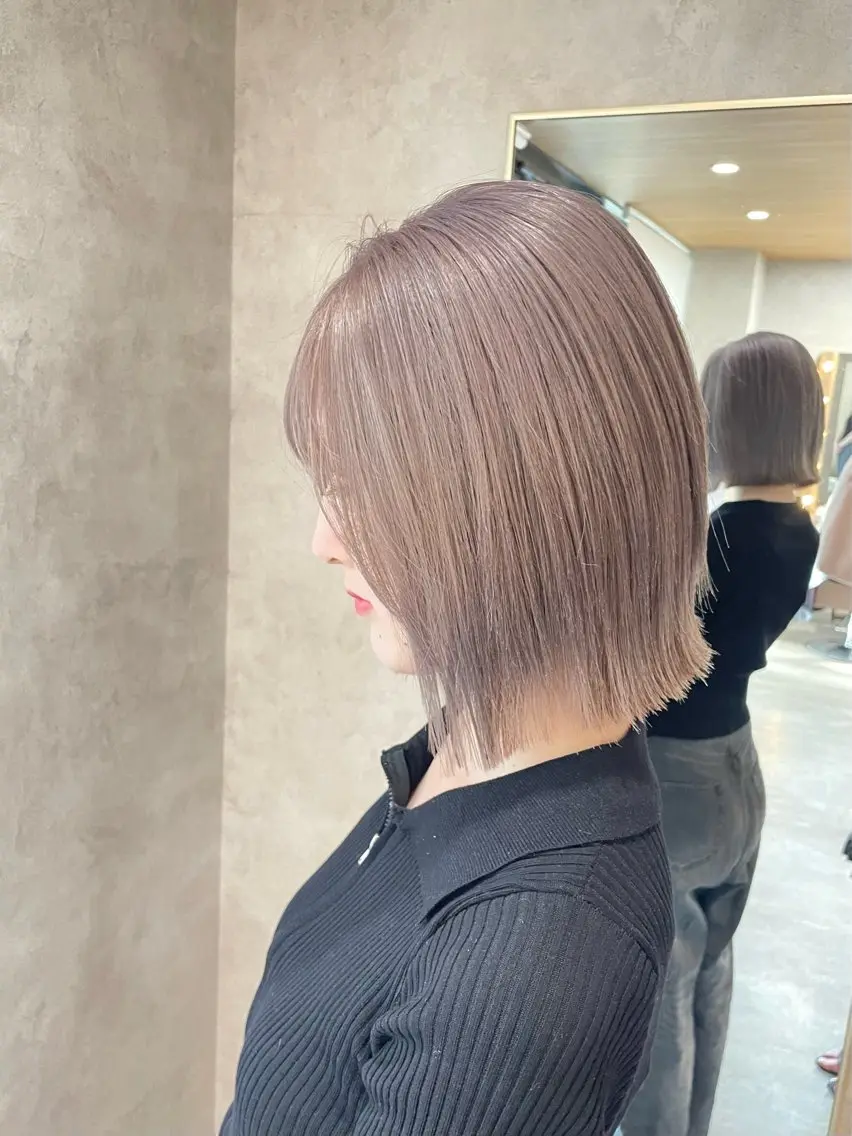 ショート ヘアカラー トリートメント 🔖RIENS /renaのヘアスタイル