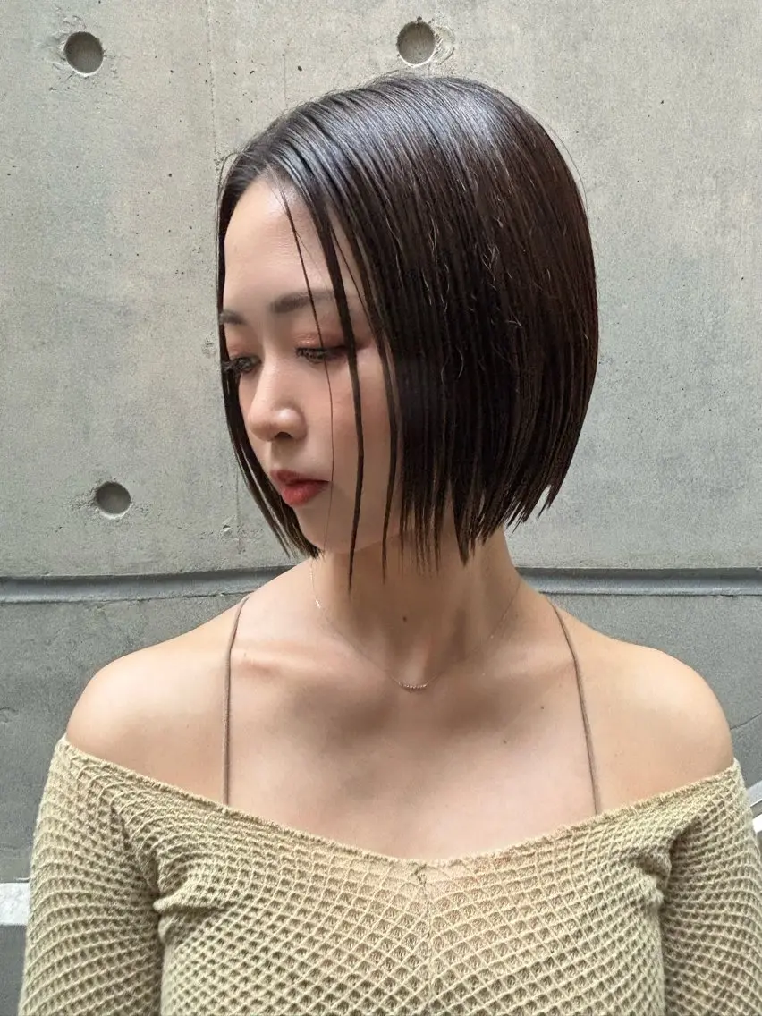 ショート カット ヘアカラー peige 斉藤✨大人ヘアー✨のヘアスタイル