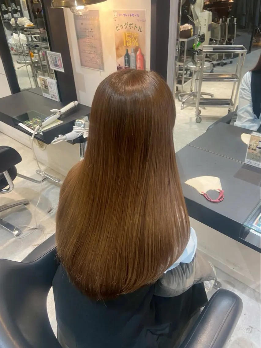ロング 平野 ゆらのヘアスタイル