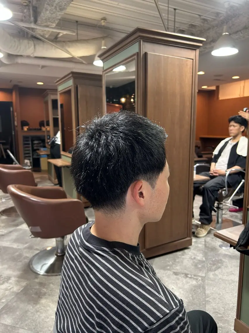 ショート メンズ 衛藤 星芭／カット無料天神のヘアスタイル