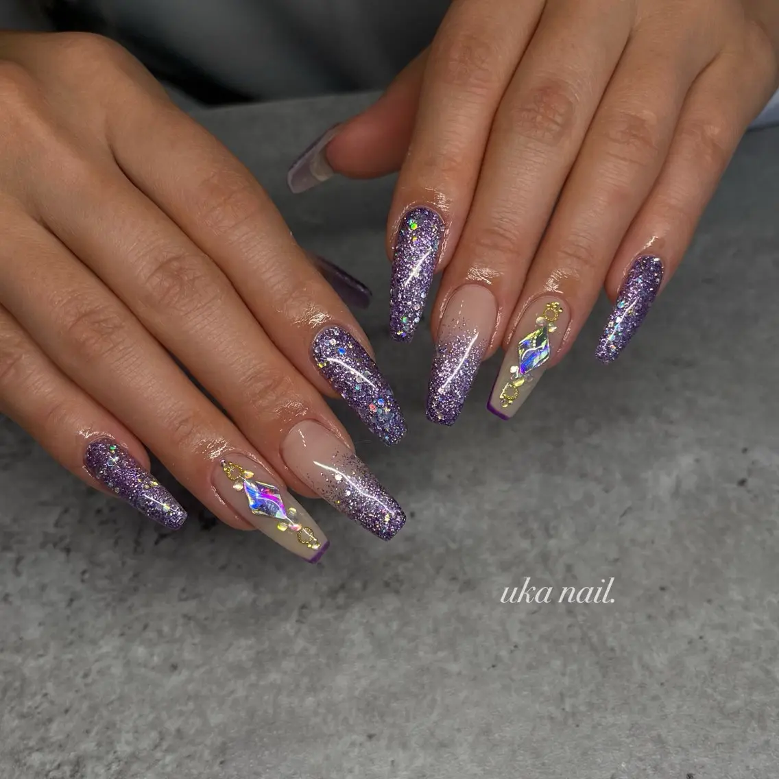 ネイル ハンドネイル uka nailのネイルデザイン
