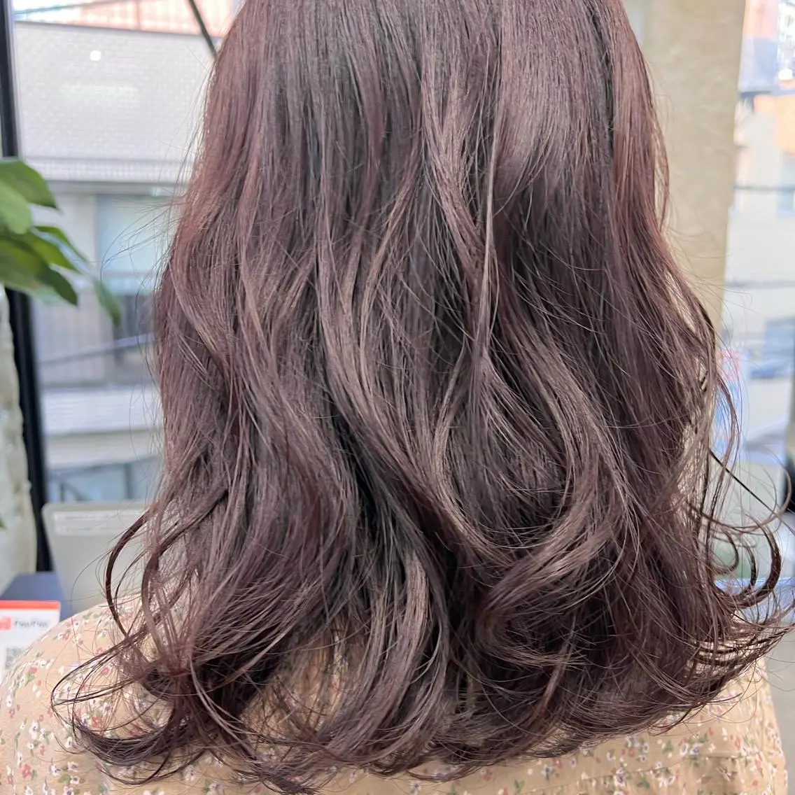 セミロング カット ヘアカラー トリートメント ♡HARUKA/縮毛 /髪質改善/BOBのヘアスタイル