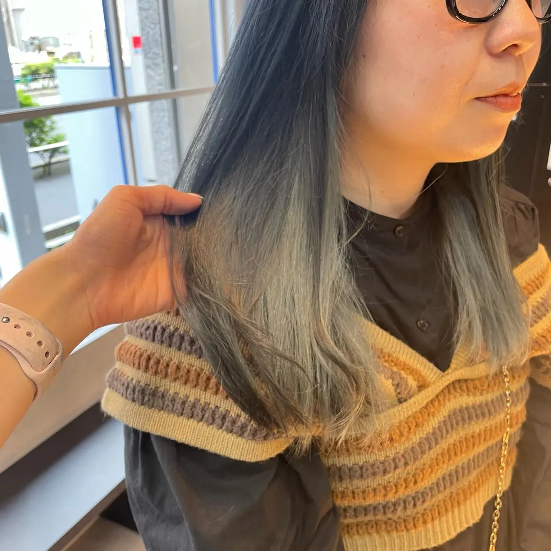 ロング カラー ヘアカラー 🫧艶髪/ブリーチ 🐳honami🫧のヘアスタイル