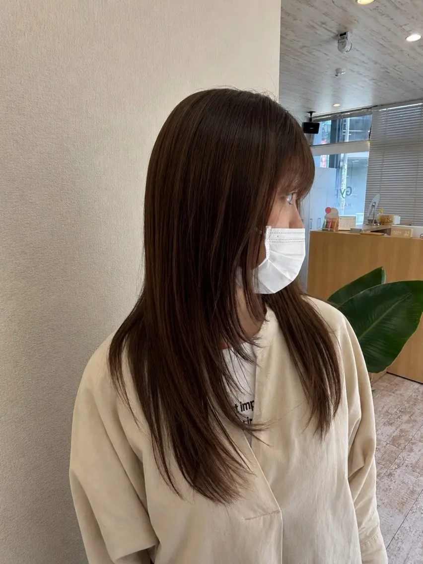 ロング レイヤーカット 荒神 駿太のヘアスタイル