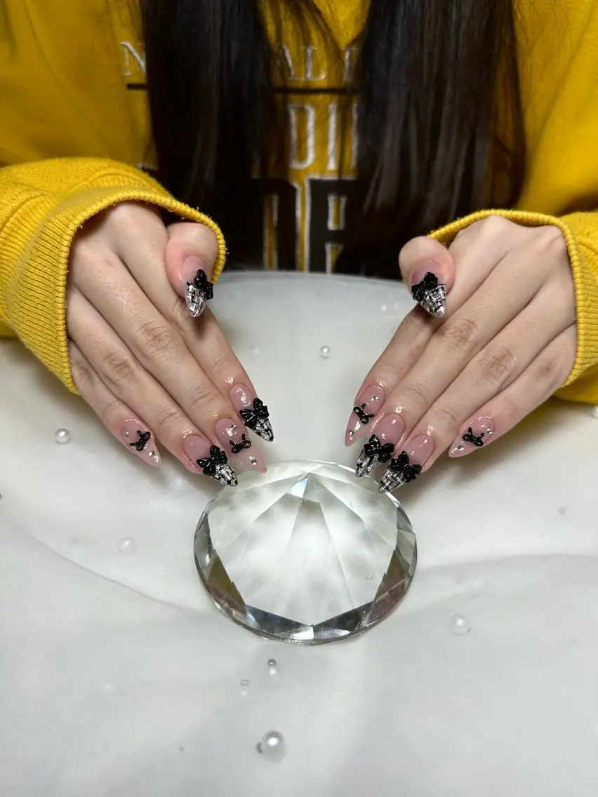 ネイル ツイードネイル ハンドネイル pikarin nailsのネイルデザイン