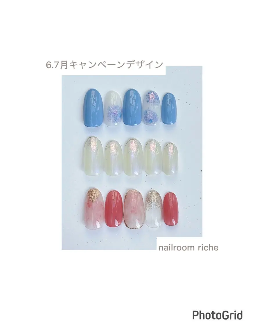 ネイル ハンドネイル nailroom richeのネイルデザイン