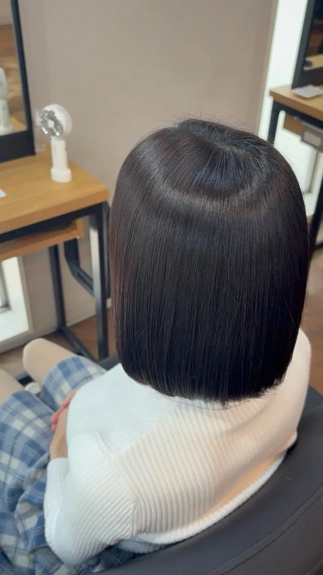 ショート トリートメント 🪷est hair Lunaのヘアスタイル