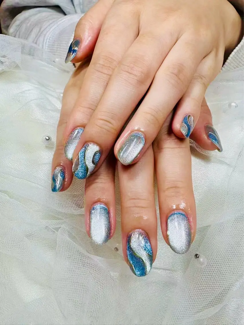 ネイル ハンドネイル リセス 高田馬場💎のネイルデザイン