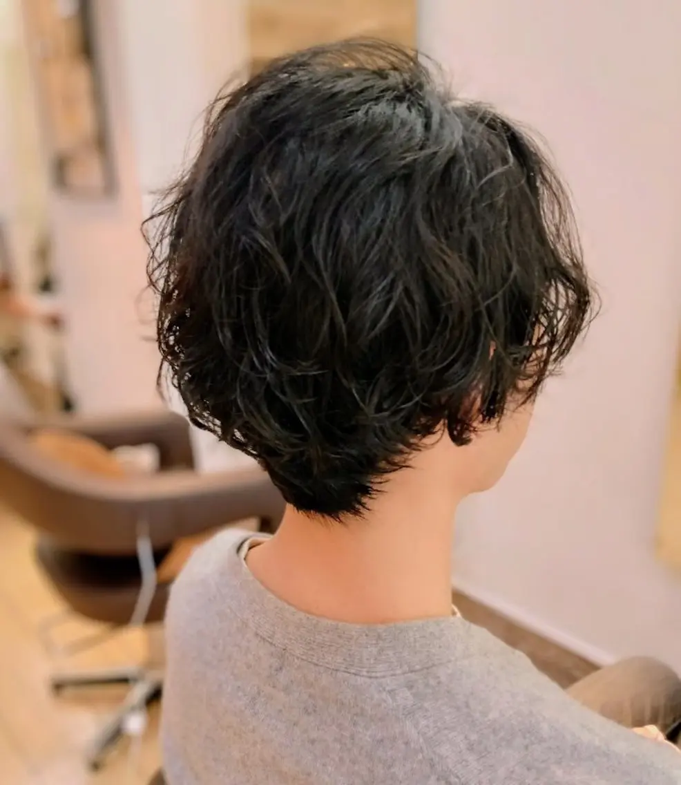 パーマ メンズ go s go(e) 店 コンドウマチコのヘアスタイル