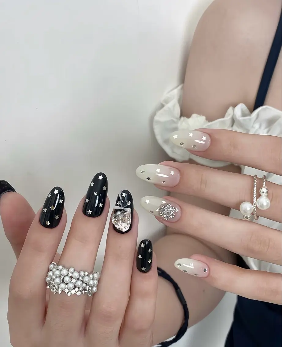 ネイル アートネイル オーロラネイル チークネイル 長さ出し フットネイル ハンドネイル Blossom nail_研修のネイルデザイン