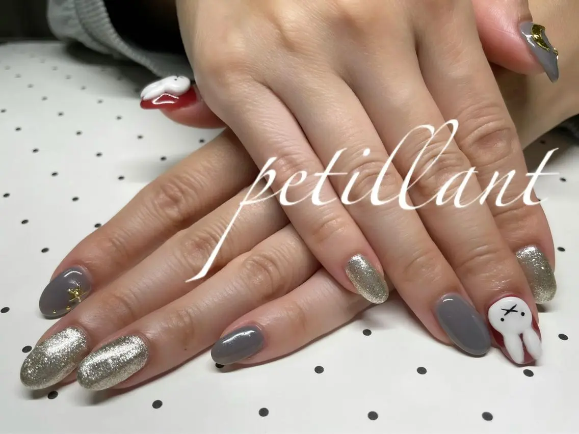 ネイル nail salon petillantのネイルデザイン