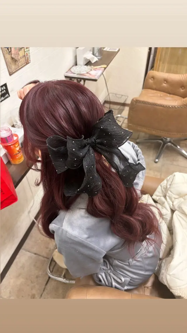 ロング 🎀 KUBO AYAKA 🎀✨のヘアスタイル