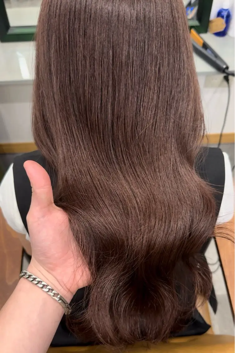 ロング カラー ✨ブリーチ無しWカラ ー・メンズ✨佐藤秀太のヘアスタイル