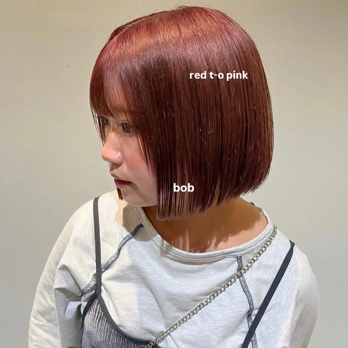 ショート カラー レッドカラー カラーモデル募集🪐 /KOKIのヘアスタイル