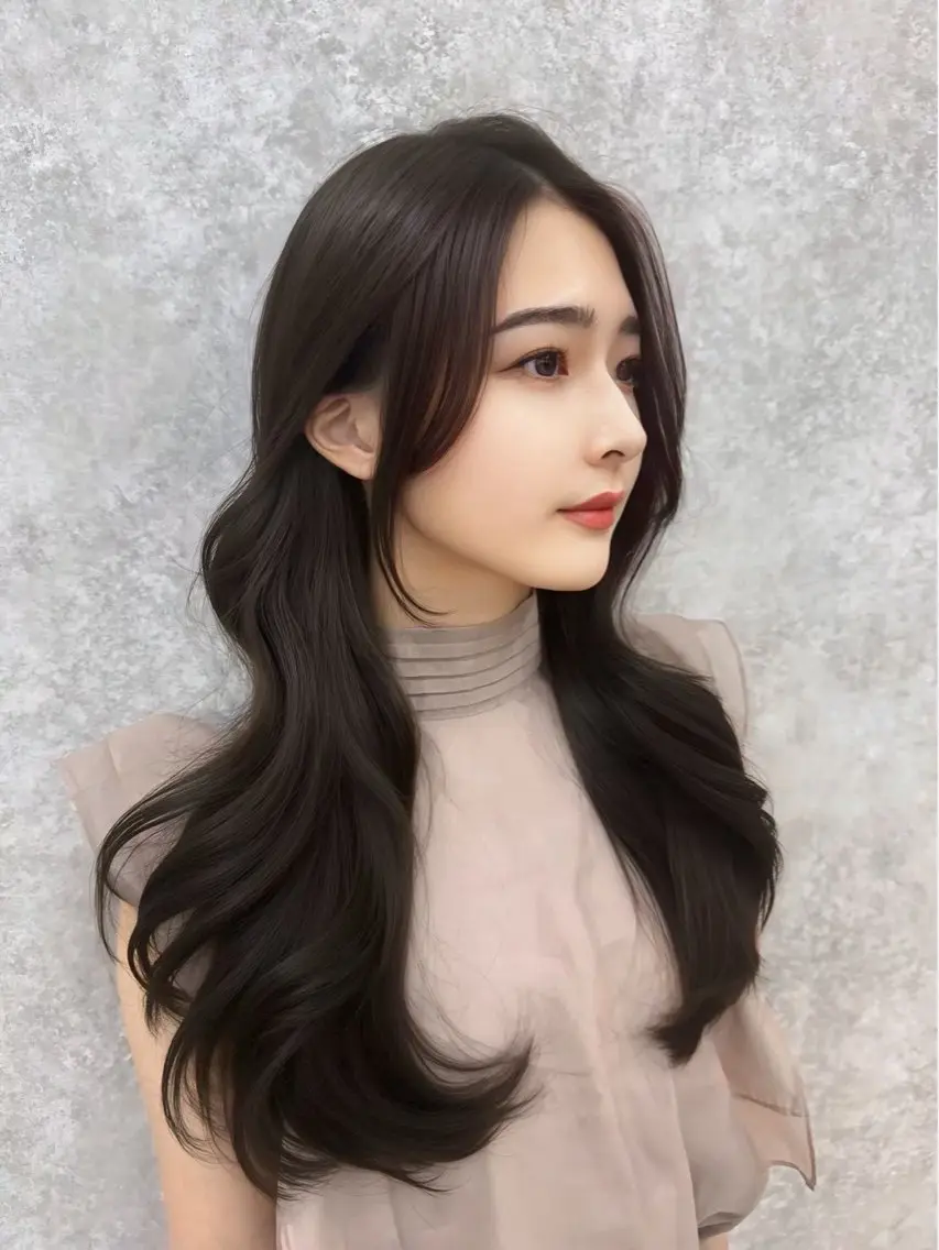 カラー 🫧yumena🫧 艶カラー特化🖤大宮のヘアスタイル
