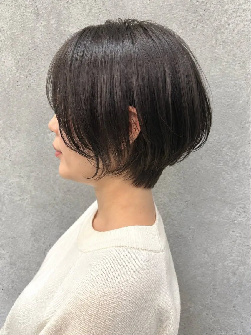 ショート ショートヘア カット ヘアカラー トリートメント 大人美人ショート 杉浦主馬のヘアスタイル