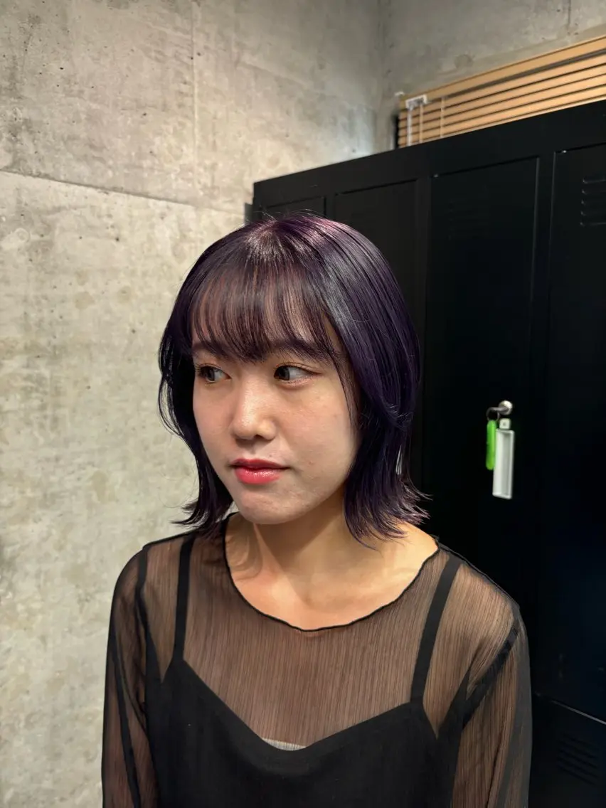ショート PANOLA下北沢 中川夢菜のヘアスタイル
