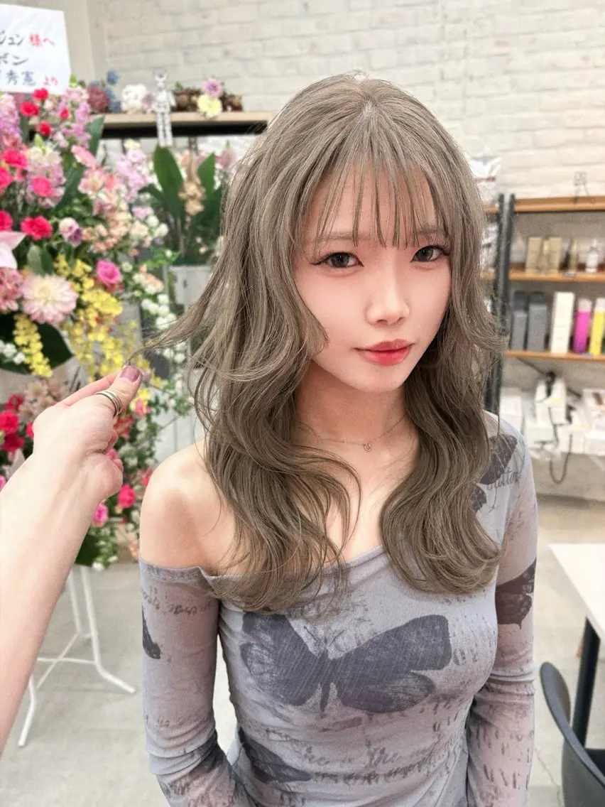 ミディアム ユナイテッド ビューティー西金沢のヘアスタイル