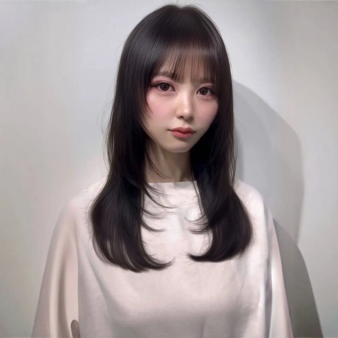 ロング カット ヘアカラー トリートメント ヘッドスパ ヘアセット 💎内部補修ケアカラ ー/ブリーチなし清野のヘアスタイル
