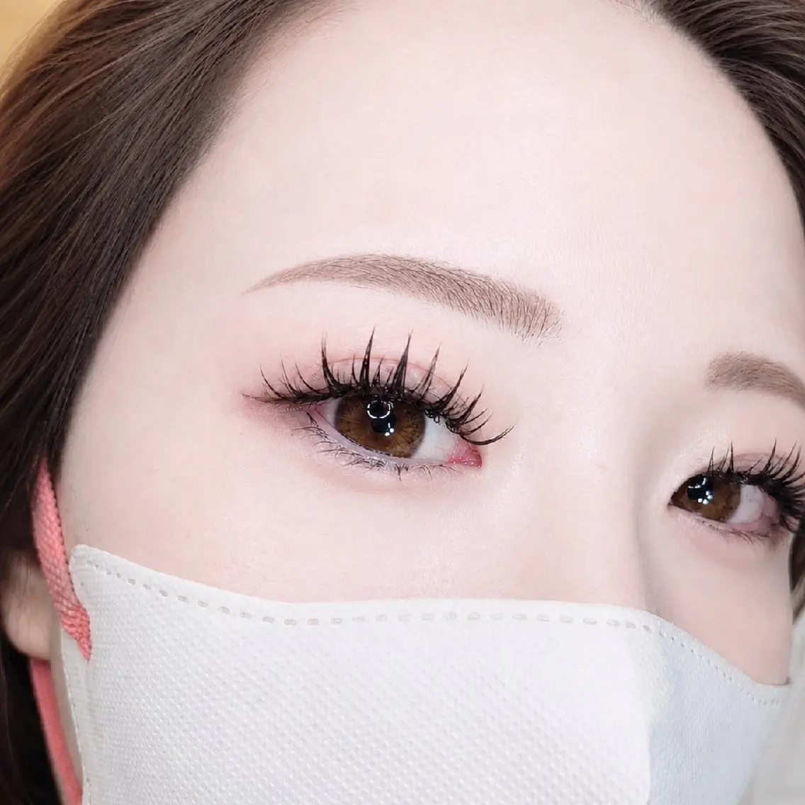 【9月限定】韓国っぽ束感♡羽まつエクで垢抜けeyeにの写真