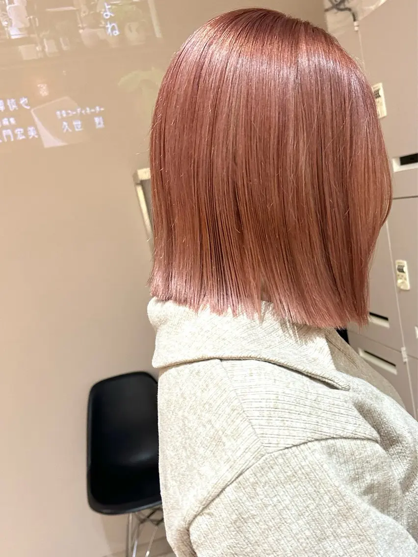 セミロング カラー ヘアカラー 🍒森木 ゆうか🍒のヘアスタイル