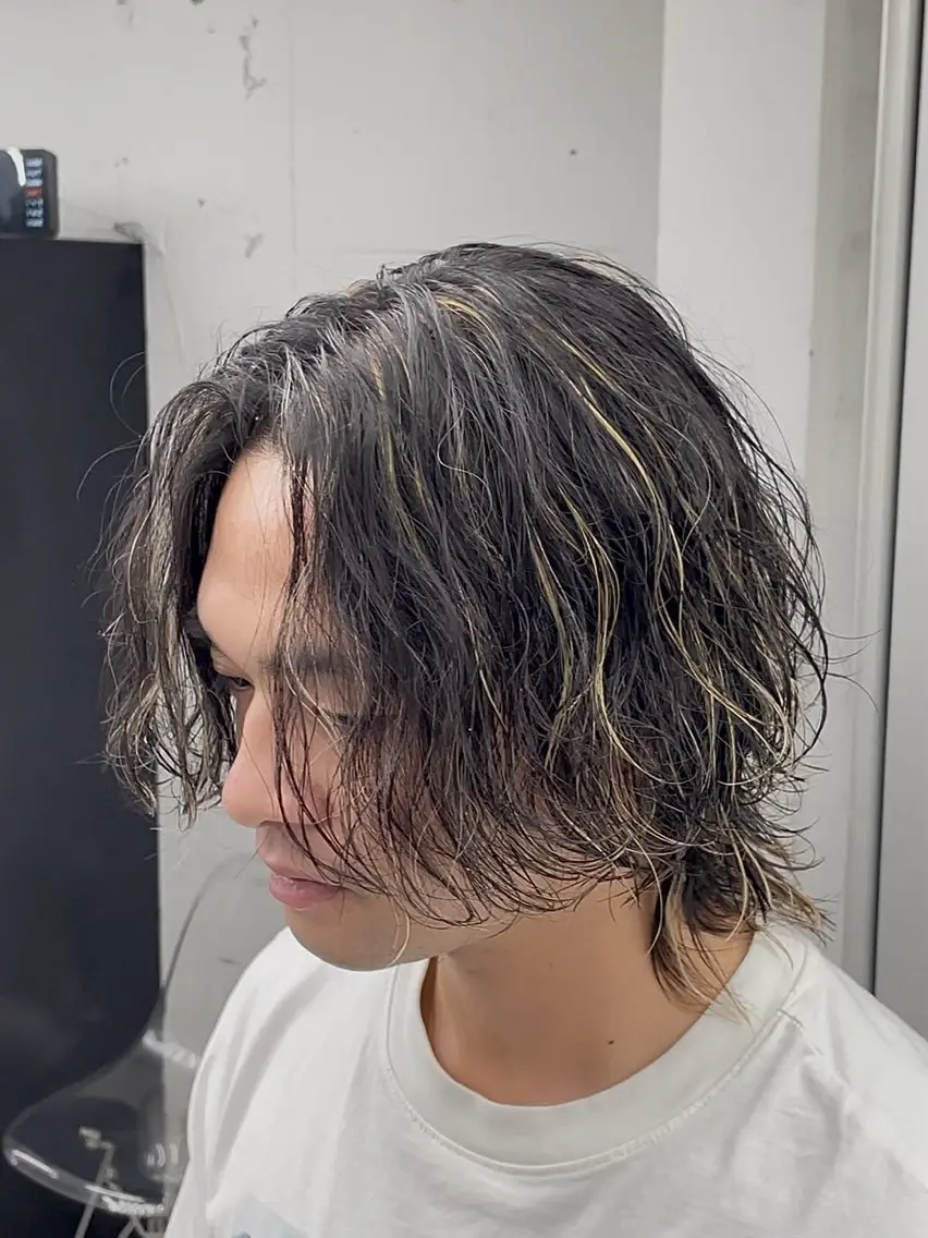 パーマ メンズ メンズパーマ カット パーマ トリートメント 🔱OVARL🔱 メンズパーマ/たいがのヘアスタイル