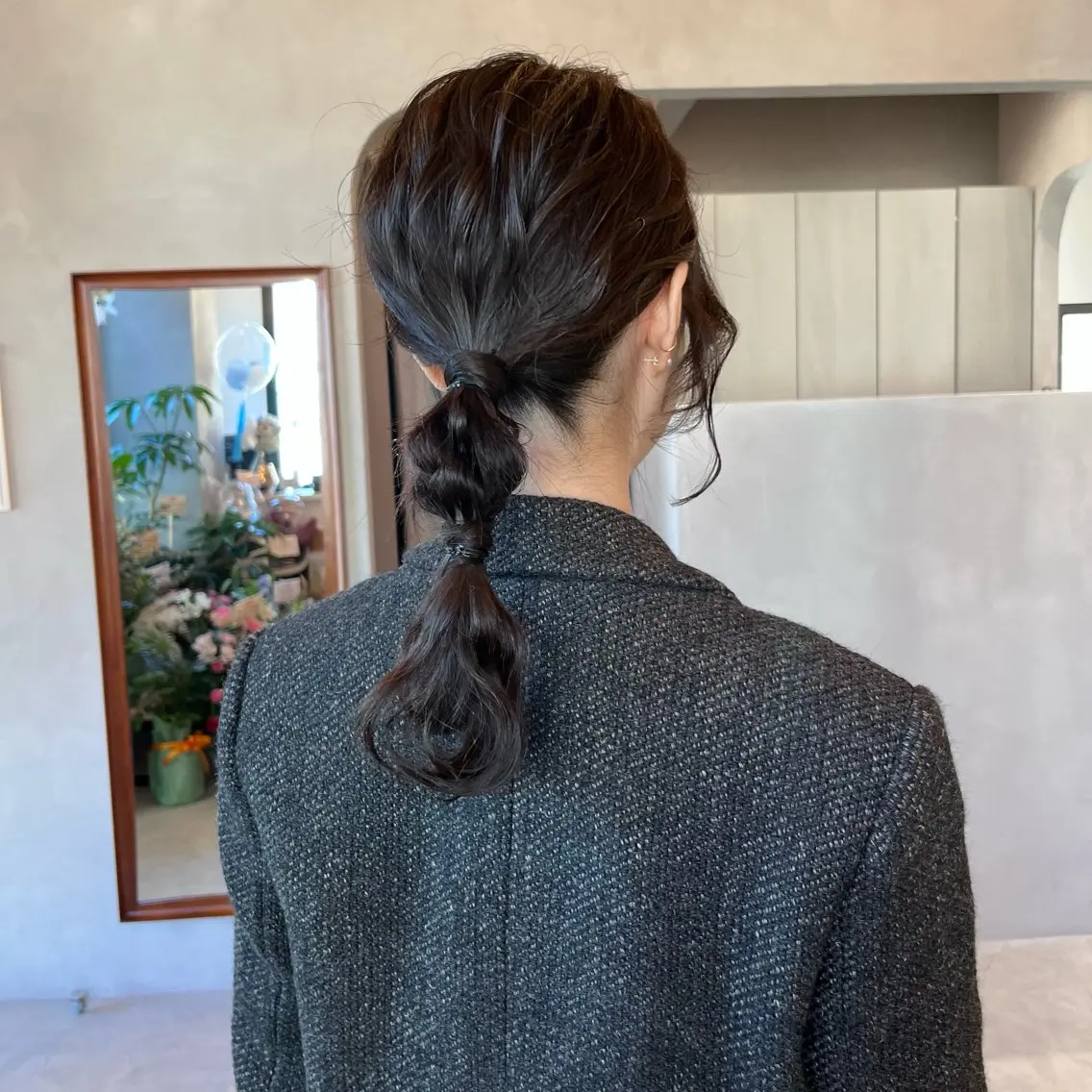 セミロング レイヤーくびれヘア アレンジmanakaのヘアスタイル