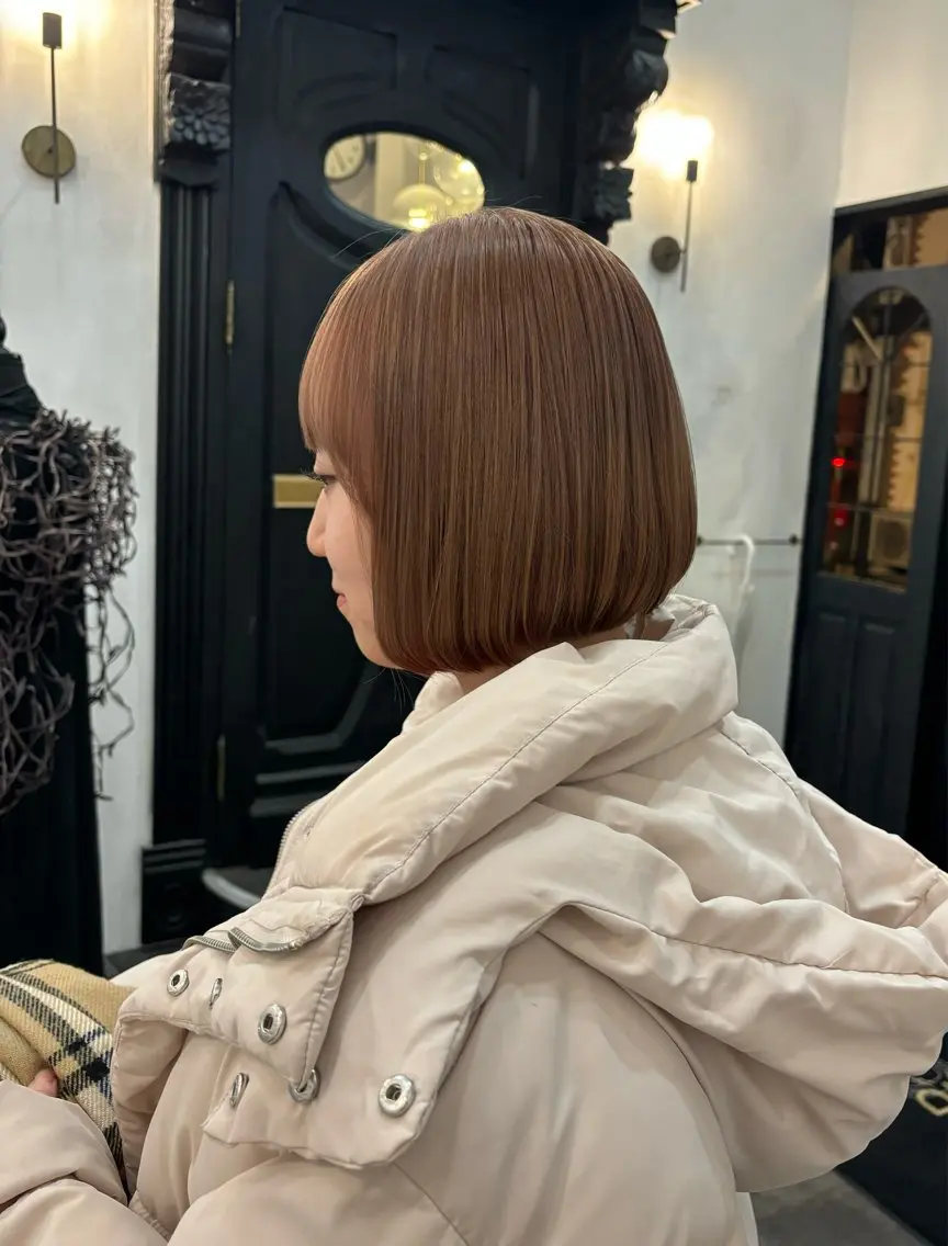 ショート ボブ・カラー 琴音のヘアスタイル