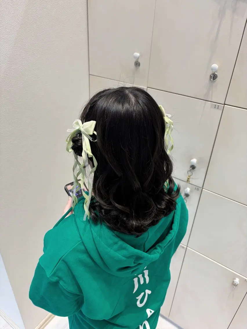 ヘアアレンジ 足立 歩咲のヘアスタイル