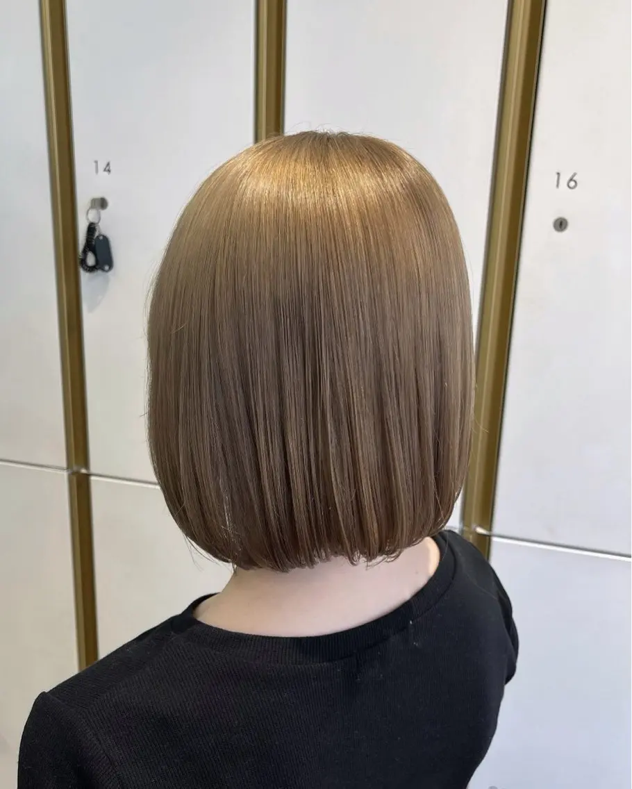 カラー ブリーチ カット ヘアカラー トリートメント ミユウ🌼ブリーチ / ダブルカラーのヘアスタイル