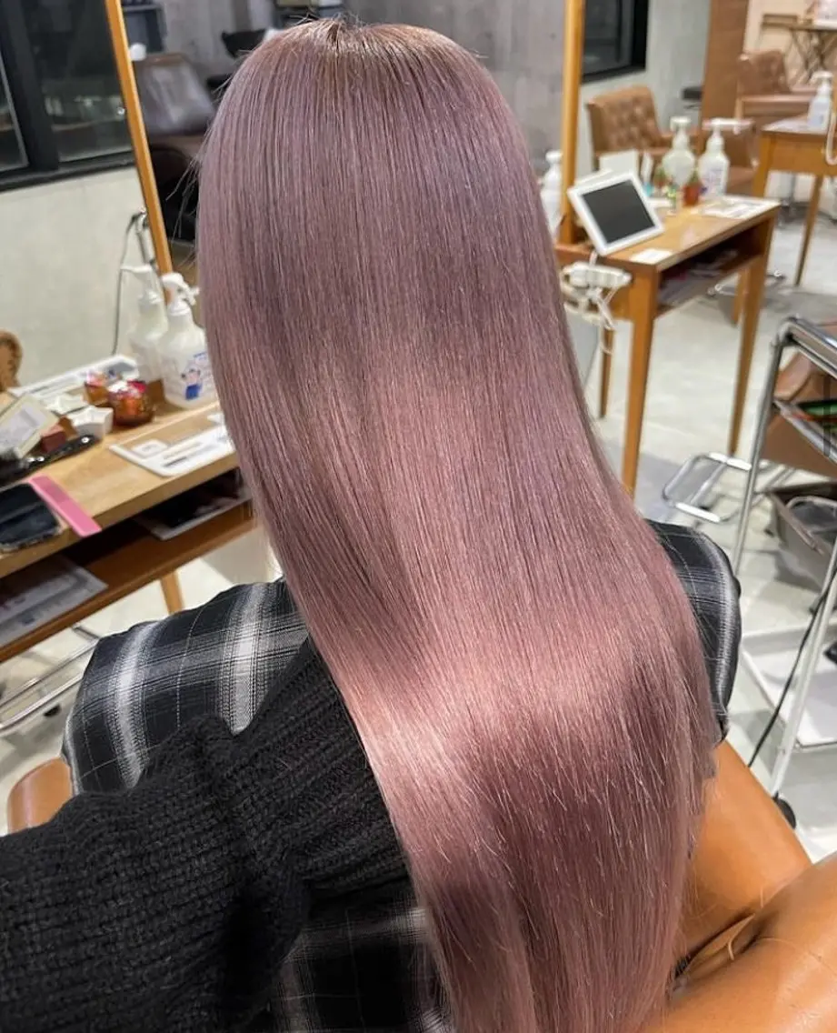 ロング カラー ヘアアレンジ 宇都宮美容室 ちなのヘアスタイル